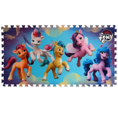 Коврик-пазл My little pony 8 сегментов Играем Вместе FS-MLP-2